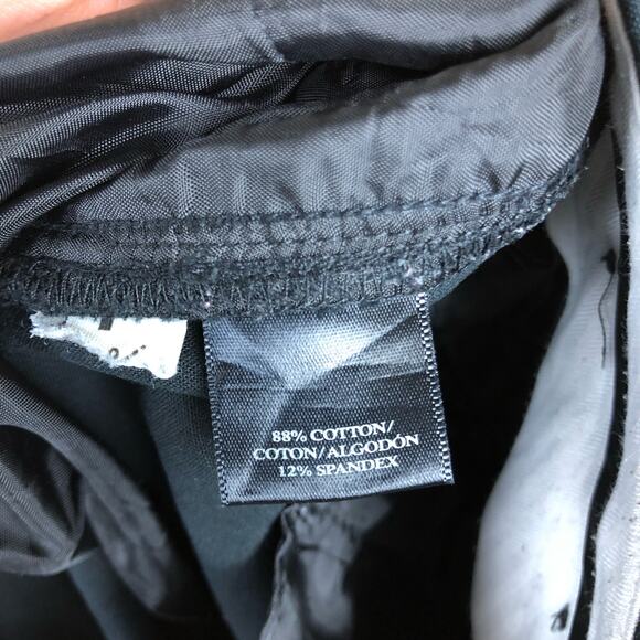 Ann Taylor LOFT Womens Pants Black Devin Capri Cotton Blend Stretch 8P - Picture 5 of 12